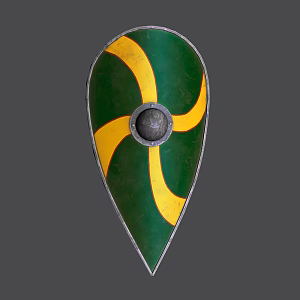Modern Shield 3d model