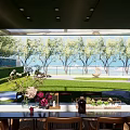 Garden Landscape Design With Pool Water Lilies Stone Features Wooden Deck And Pergola