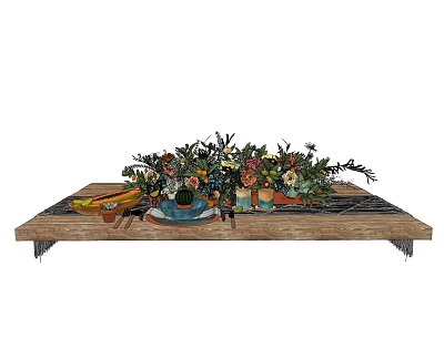 Modern Tableware 3d model