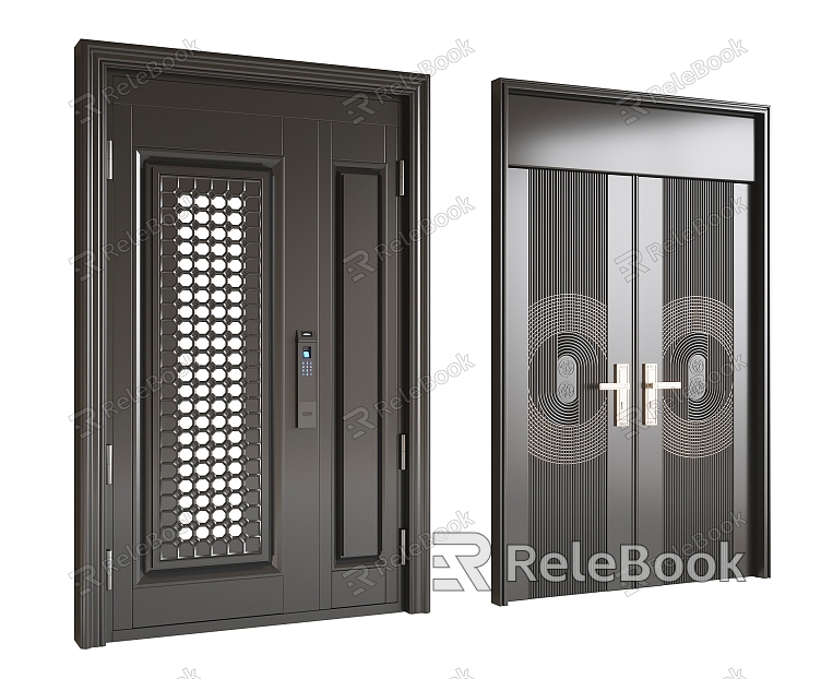 Modern security door model