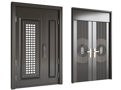 Modern security door model