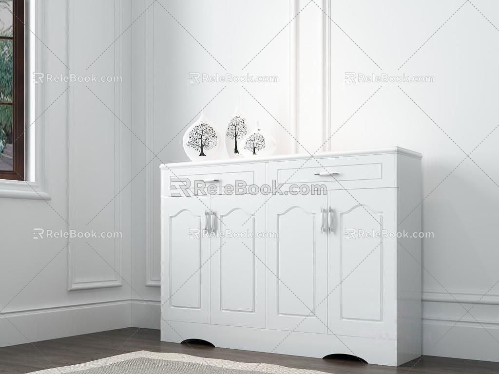 Side Cabinet 3d model