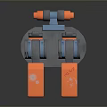 Robot Robot Assistant Small Robot Robot Butler Robot Butler Figure Game Figure 3d model