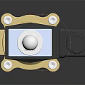 Industrial Solenoid Valve Equipment With Brass Body And White Plastic Top Components