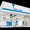 MUL T LOCK Exhibition Booth Design With Interior Setup And Display Area