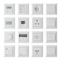 Modern Switch Panel 3d model