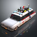 Ghostbusters Themed Functional Vehicle With Gear Rack