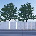 View wall 3d model