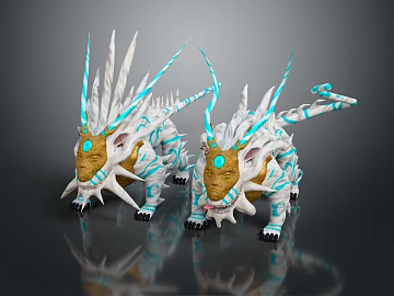 Modern Game Character Monster Monster Alien Monster (ID:ggajh217100)