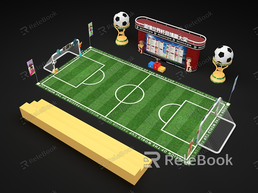 Modern Football Stadium Activities Football Stadium model