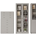 File Cabinet File Cabinet Iron Cabinet File Cabinet Locker Office Cabinet 3d model