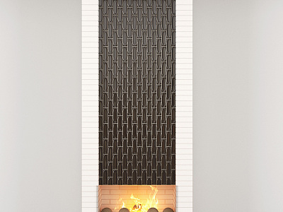 Modern Fireplace model