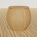 Rattan Small Table Outdoor Table Coffee Table Casual Table 3d model