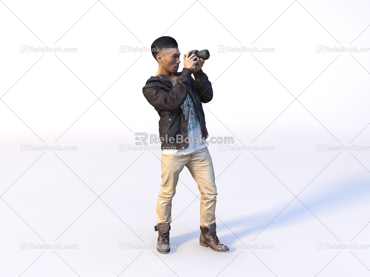 Men Men Men Asian Photographers 3d model