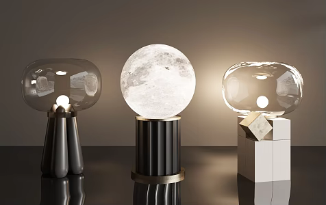 Table lamp 3d model