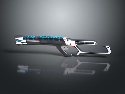 Science Fiction Firearms Next Generation Firearms Science Fiction Game Gun Game Firearms Game Gun Concept Gun Laser Gun 3d model