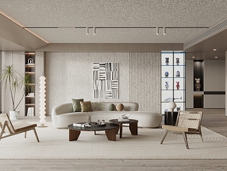 The Silent Living Room 3d model