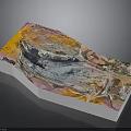 Colorful Abstract Art Sculpture With Vibrant Multicolored Design And Decorative Desktop Ornament
