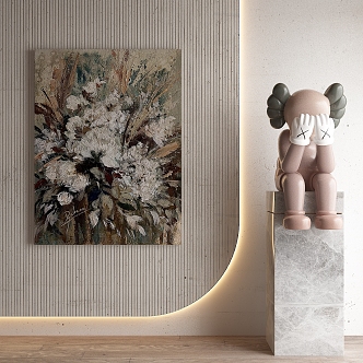 decorative painting 3d model