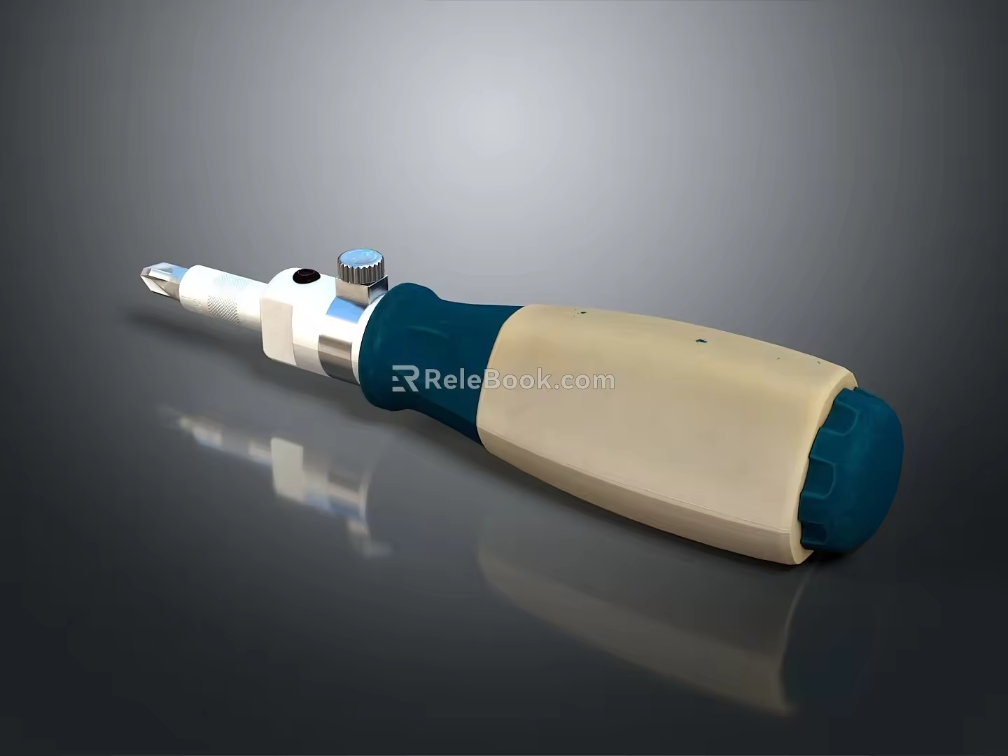 Screwdriver flat screwdriver Phillips screwdriver tool hardware tool processing tool 3d model