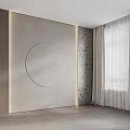 Stylish Background Wall Designs With Different Textures Materials Curved Grooves Light Dark And Concrete Tones