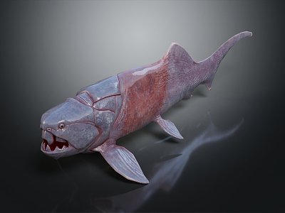 Modern mechanical fish Deng style fish Deng fish freshwater fish 3d model