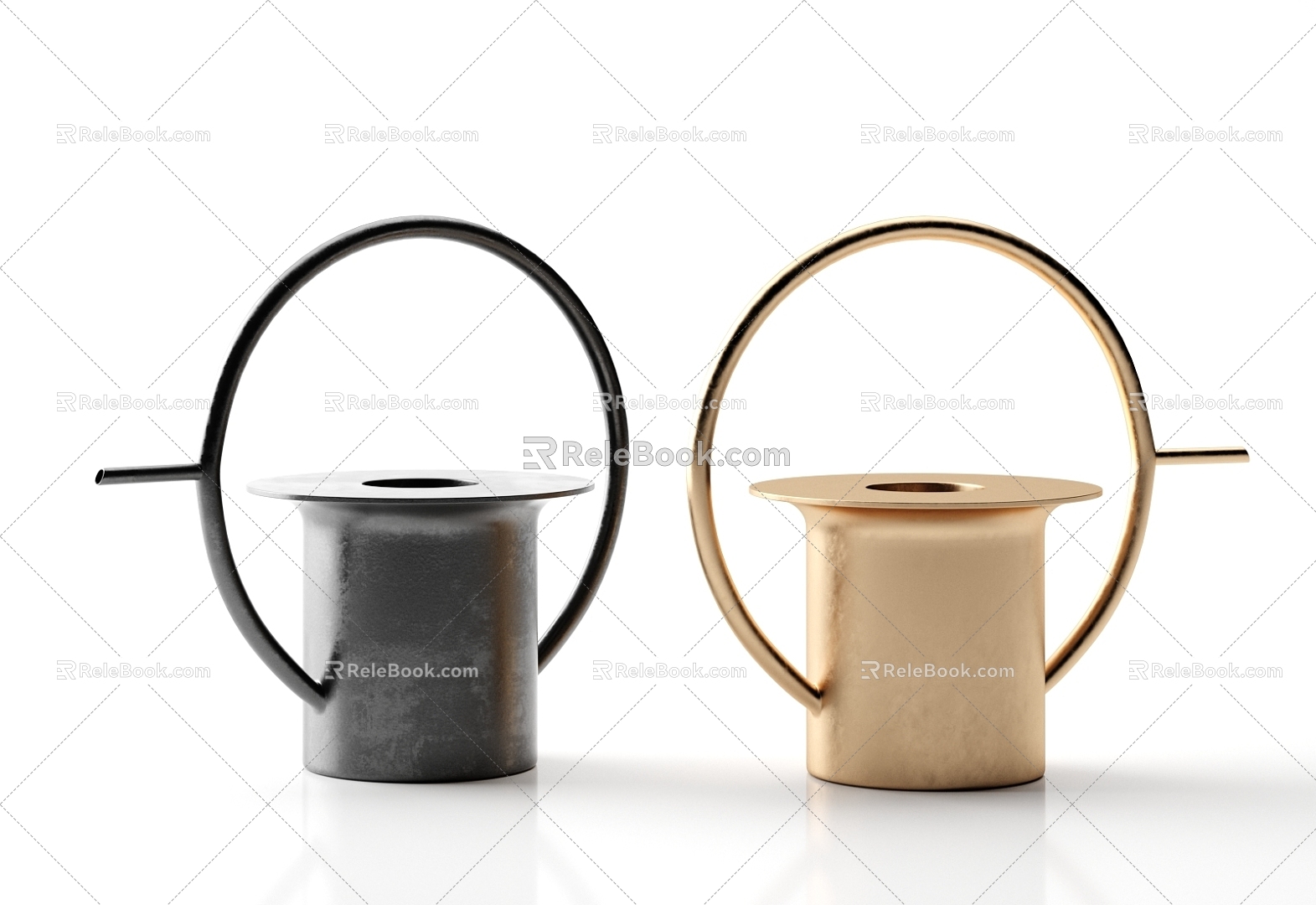 Modern Kettle Watering Kettle Teapot Geometric Kettle Sprinkling Kettle 3d model