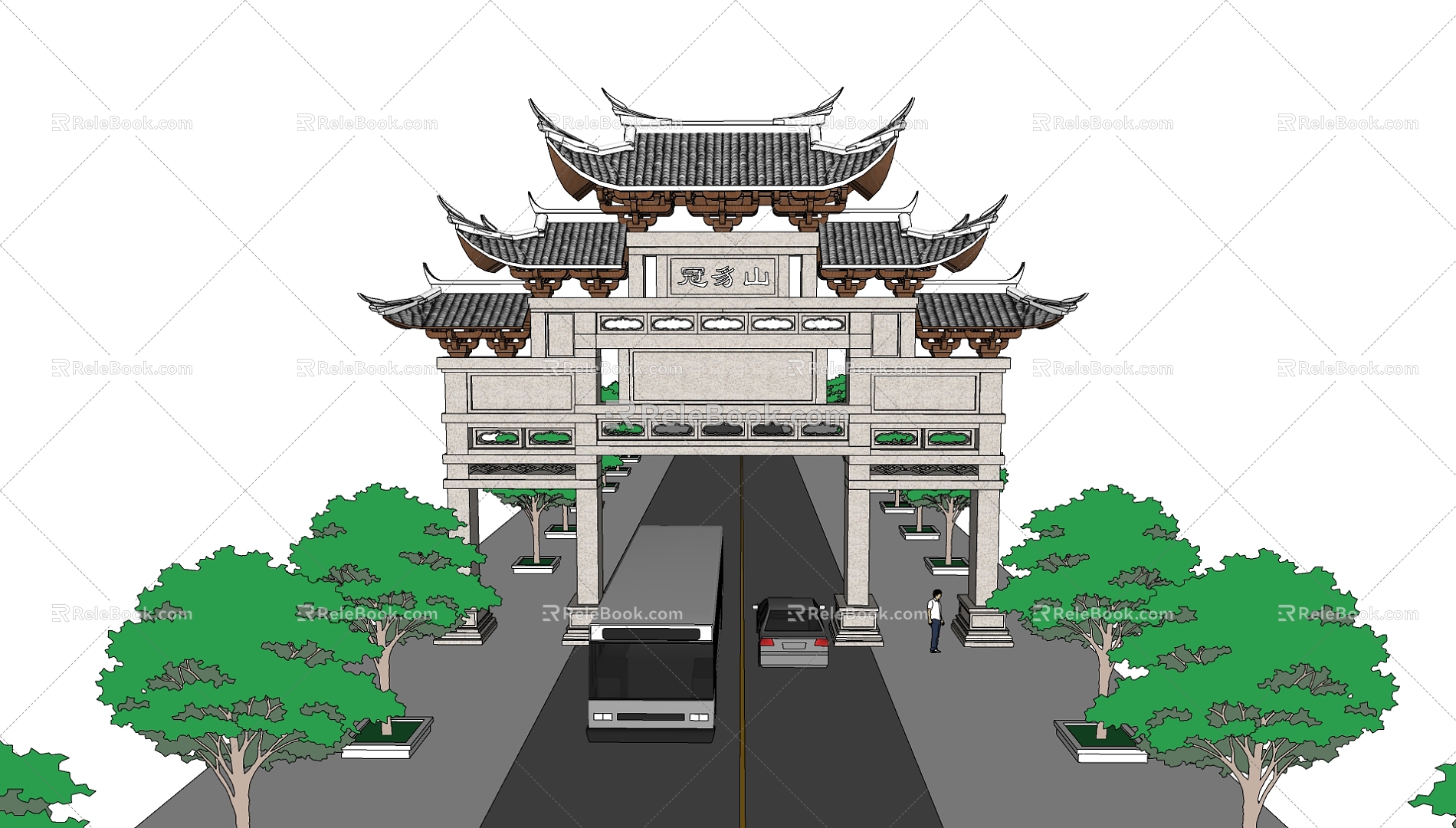 Archway 3d model