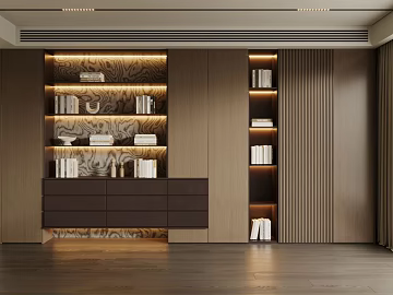 Modern Italian Bookcase (ID:ggach566973)