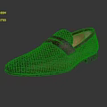 Stylish Brown Snakeskin Texture Leather Loafers With Elegant Design And Smooth Sole