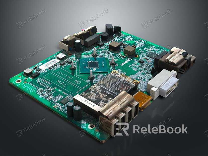 integrated circuit board circuit board integrated circuit integrated circuit integrated block electronic board electronic component electronic part chip model