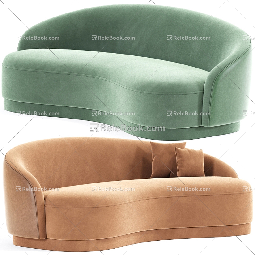 Multiplayer Sofa 3d model