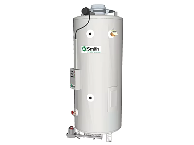 AO Smith Electric Water Heater For Household Daily Use With Storage Tank 3d model