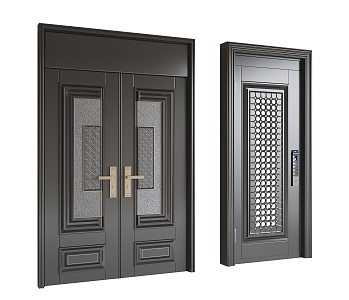 Security door 3d model