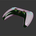 Modern gamepad game console operating bar operating bar 3d model