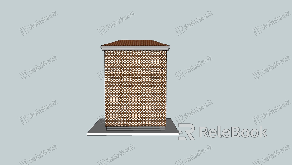 Modern Substation Box model