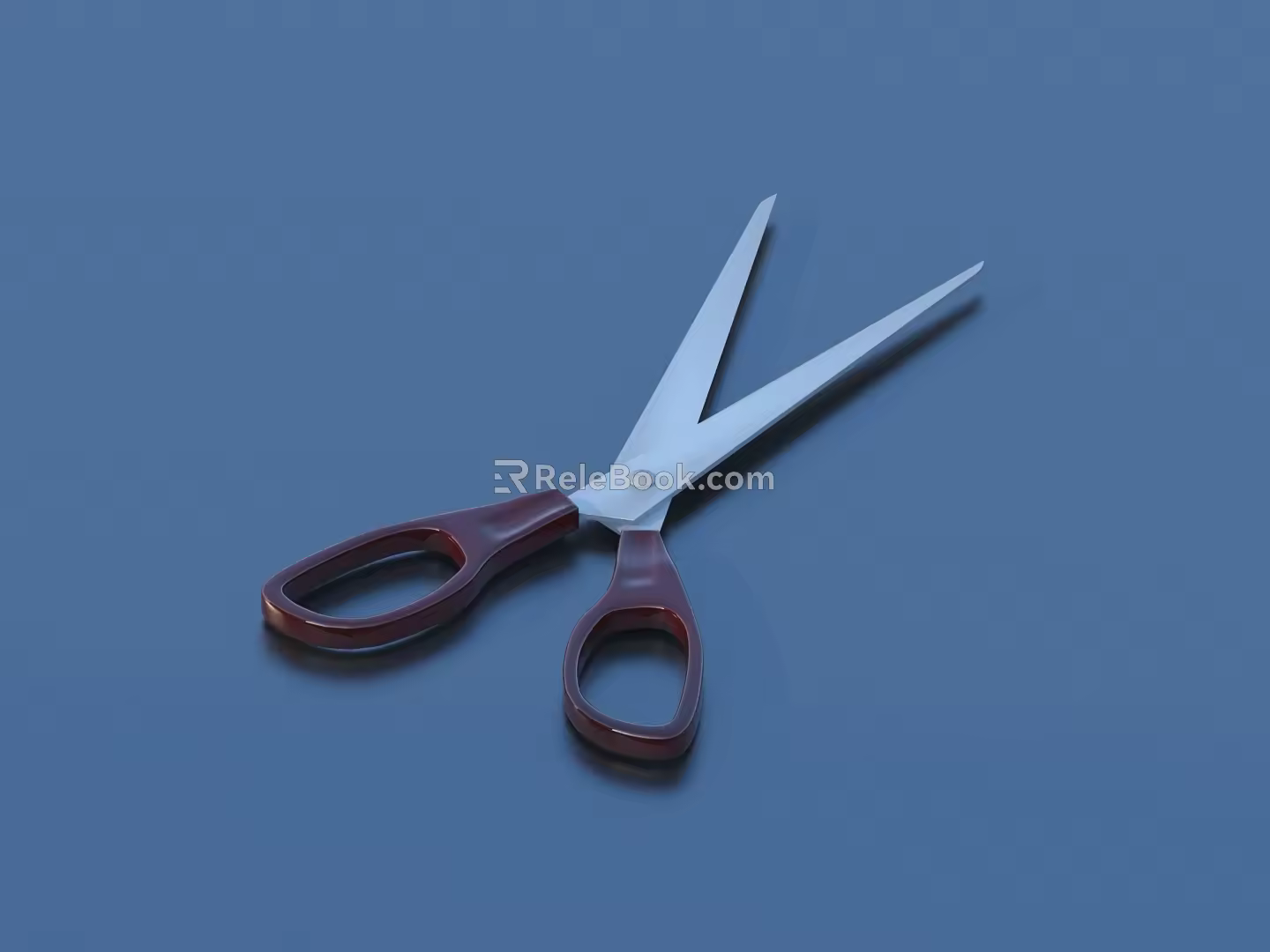scissors office scissors paper scissors 3d model