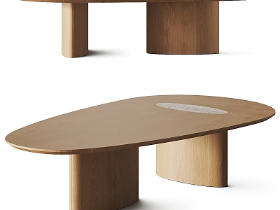 Dining Table Desk 3d model