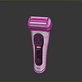 Modern Electric Shaver With Stainless Steel Body And Digital