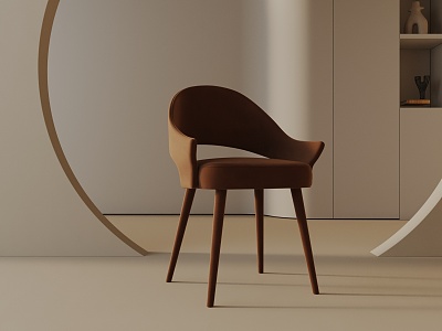 Modern Dining Chair 3d model