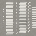 Gypsum line 3d model