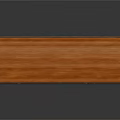 Modern Wooden Top Table With Metal Single Leg And Sleek Design