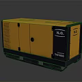 Yellow And Black Industrial Generator With NG YQ1000 Model Power Equipment