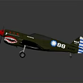 Modern Fighter Next Generation Aircraft 3d model