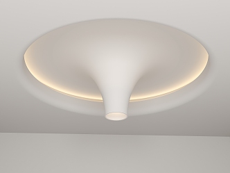 Modern House Silent Style Ceiling Round Special-shaped Ceiling Study Room Ceiling Living Room Ceiling Bedroom Ceiling House Silent Wind Ceiling Lamp 3d model