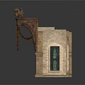 Classical Architectural Facade With Arched Openings Columns And Intricate Carvings