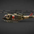Three Different Design Helicopters Showcased On Gray Background With Detailed Features