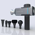 Professional Massage Gun Fitness Equipment with Multiple Massage Heads for Muscle Relief
