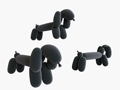 Modern Toy Toy Dog 3d model Modern Toy Toy Dog 3d model