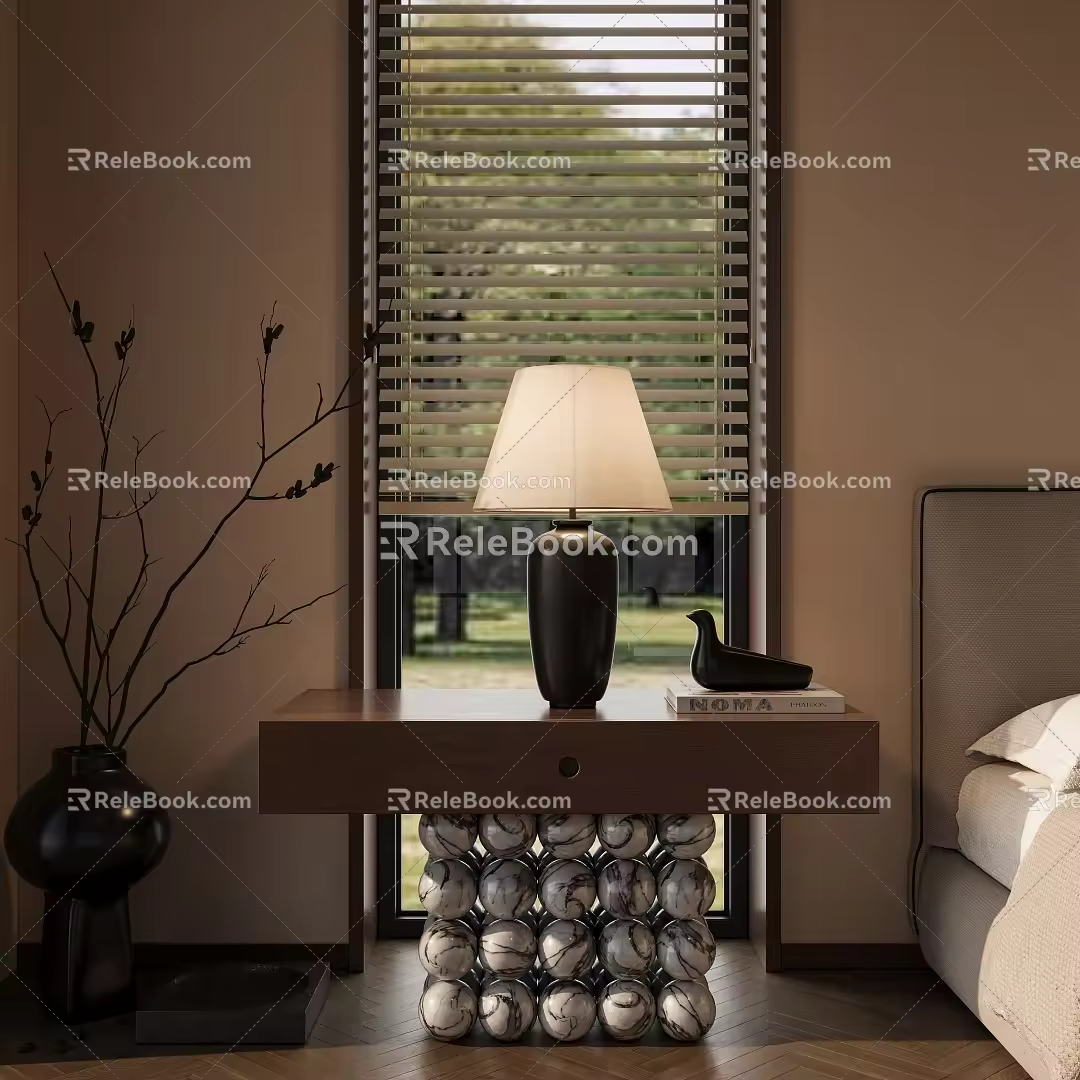 Table lamp 3d model
